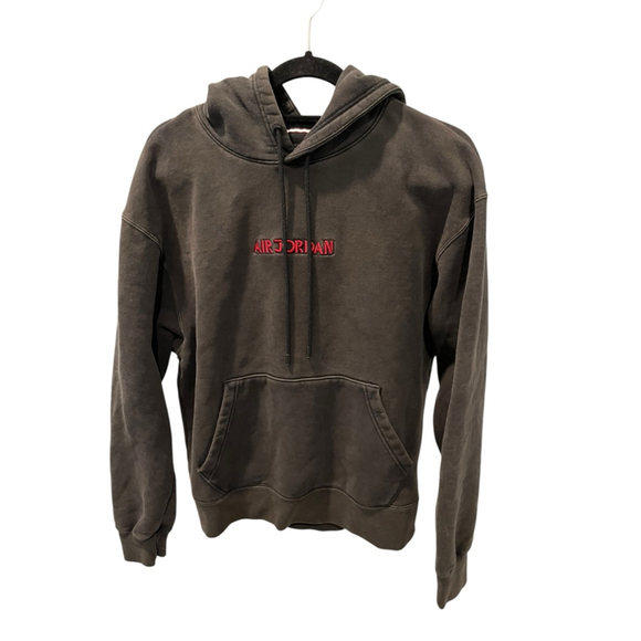 True Religion Graphic Logo Black Red Hoodie Size Medium Casual Full Zip Jacket - Picture 8 of 11